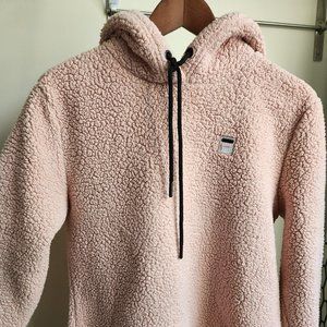 Pink Fila Fleece Hoodie